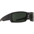 Spy SPY SPO673118973863 Optic General Sunglasses; Soft Matte Black Frame with Happy Gray Green Lens SPO673118973863